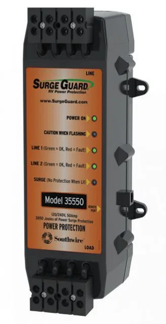 35530 – SOUTHWIRE Surge Protector, Use To Monitor Shore Power Continuously And Shuts Off When It Detects Excessive Vo...